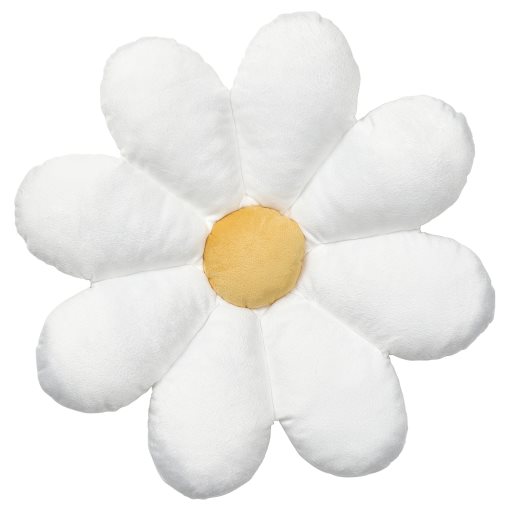 SKOGSDUVA, cushion/flower-shaped, 47x8 cm, 805.767.86