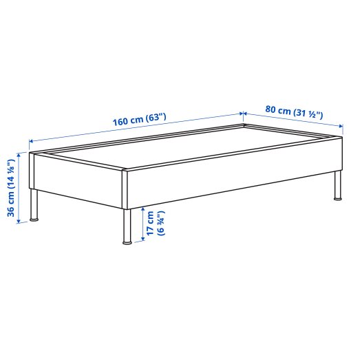 VITTSKÄR, 2-seat section for modular sofa, ξωτερικού χώρου, 805.904.19