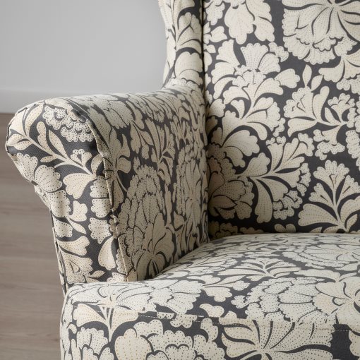 STRANDMON, slipcover for wing chair, 806.056.37