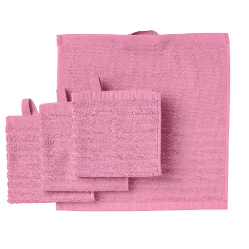 VÅGSJÖN, washcloth, 30x30 cm, 806.093.91
