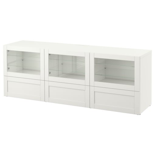 BESTÅ, TV bench with doors and drawers, 180x40x64 cm, 891.942.88