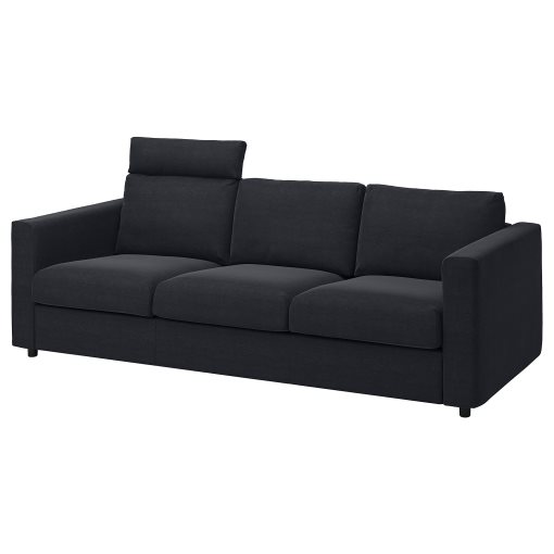 VIMLE, 3-seat sofa with headrest, 893.990.58