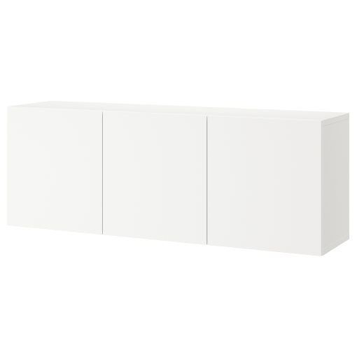BESTÅ, wall-mounted cabinet combination, 180x42x64 cm, 894.259.10