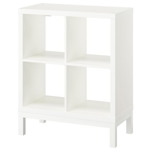 KALLAX, shelving unit with underframe, 77x94 cm, 894.426.41