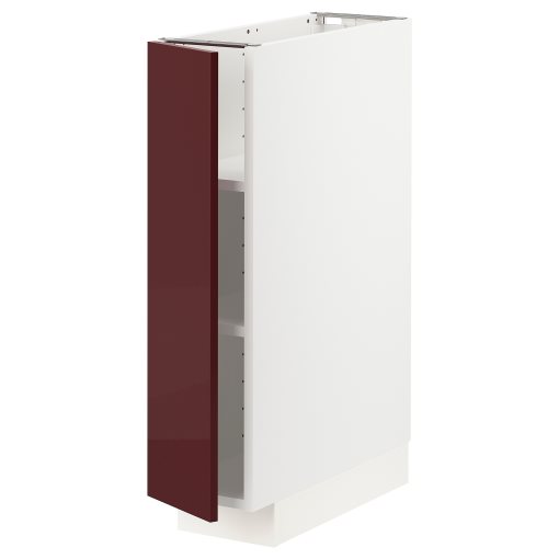 METOD, base cabinet with shelves, 20x60 cm, 894.521.35