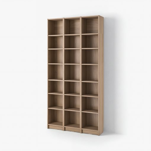 BILLY, bookcase combination with height extension units, 120x28x237 cm, 894.833.92