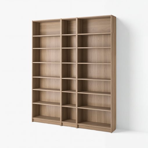 BILLY, bookcase combination with height extension units, 200x28x237 cm, 894.835.37
