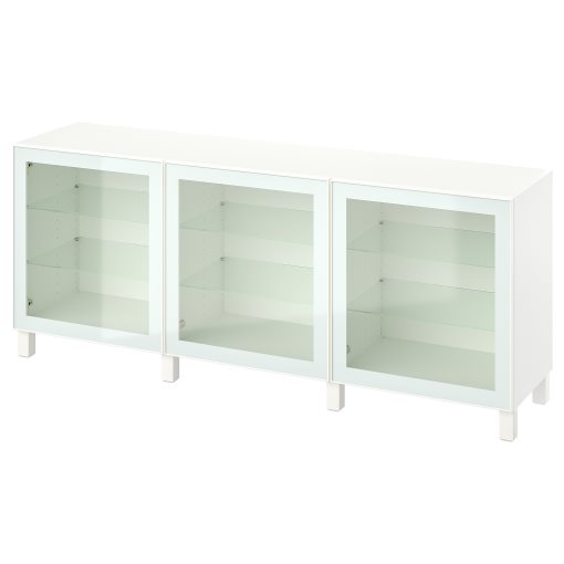 BESTÅ, storage combination with doors, 180x42x74 cm, 894.888.13