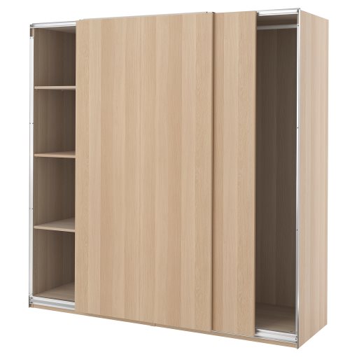 PAX/HASVIK, wardrobe combination, 200x66x201 cm, 895.031.54