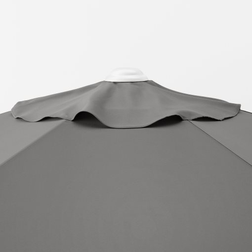 HÖGÖN/IGGÖN, parasol with base, 270 cm, 895.762.06