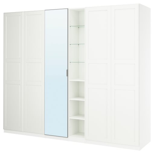 PAX/KAMMAR/TYSS, wardrobe combination, 285x60x236 cm, 896.074.44