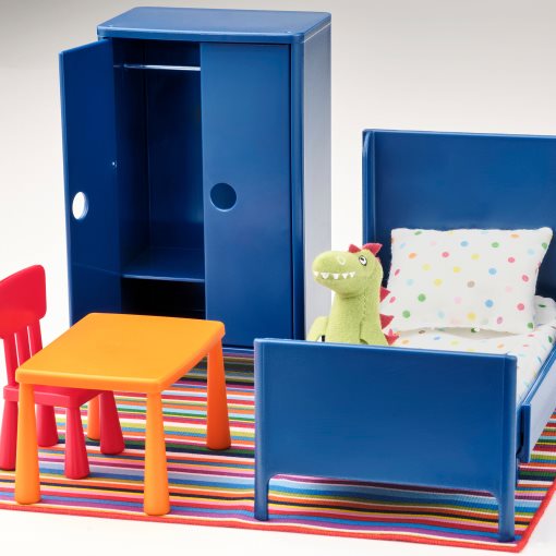 HUSET, doll`s furniture, bedroom, 902.922.59