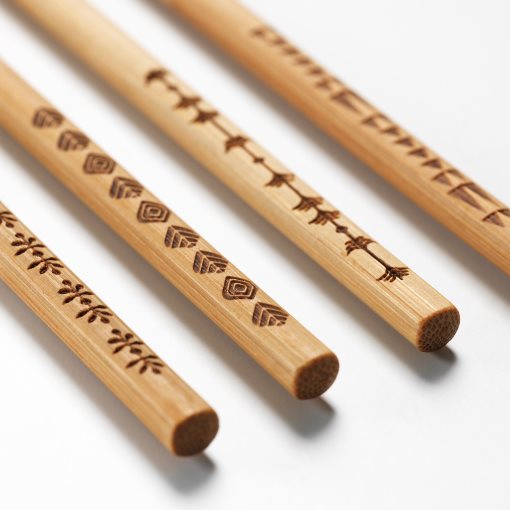 TREBENT, chopsticks 4 pairs, 903.429.71