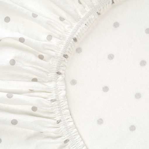 LENAST, fitted sheet for cot, 2 pack, 904.576.41