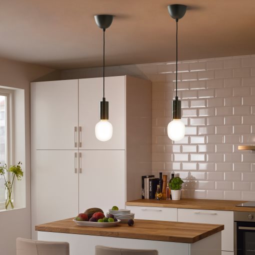 TRÅDFRI, LED bulb E27 470 lumen, wireless dimmable white spectrum/tube-shaped, 904.619.16