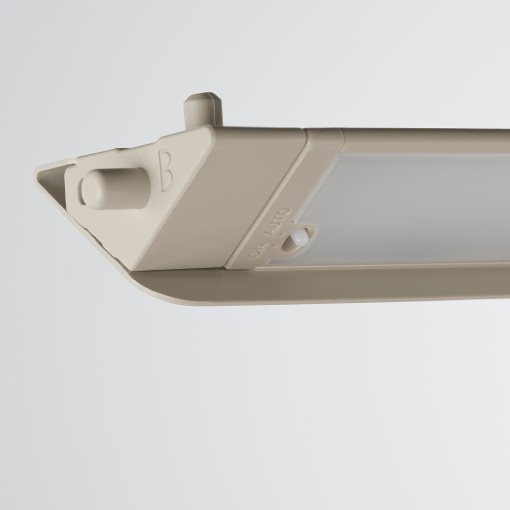 ÖVERSIDAN, wardrobe strip with built-in LED light source and sensor dimmable, 71 cm, 904.749.09