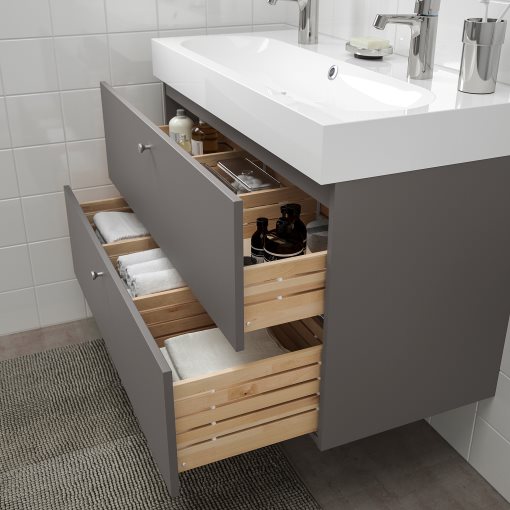 GODMORGON, wash-stand with 2 drawers, 100x47x58 cm, 904.827.49