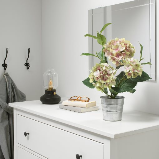 FEJKA, τεχνητό φυτό σε γλάστρα εσωτερικού/εξωτερικού χώρου/Ορτανσία, 12 cm, 905.054.06