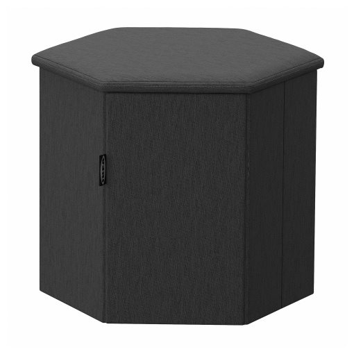 KJUGE, pouffe with storage, 905.319.00