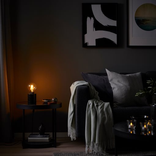 TRÅDFRI, bulb E27 470 lumen with built-in LED light source/smart wireless dimmable/warm white, 905.390.72