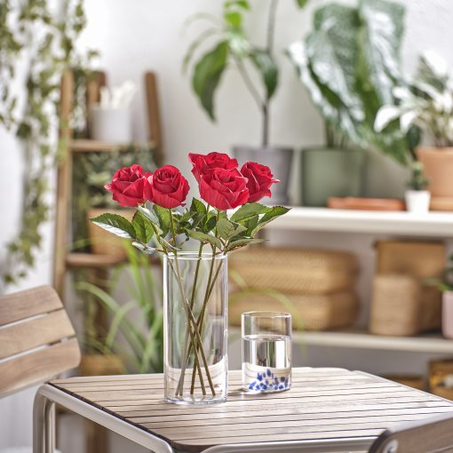 SMYCKA, artificial flower/in/outdoor/Rose, 40 cm, 905.871.81