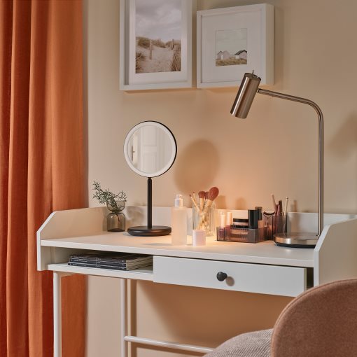 EKFÄNN, table mirror with integrated lighting, 905.918.52