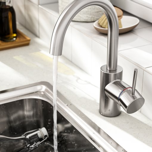 SALLSJÖN, kitchen mixer tap single side lever, 906.020.25