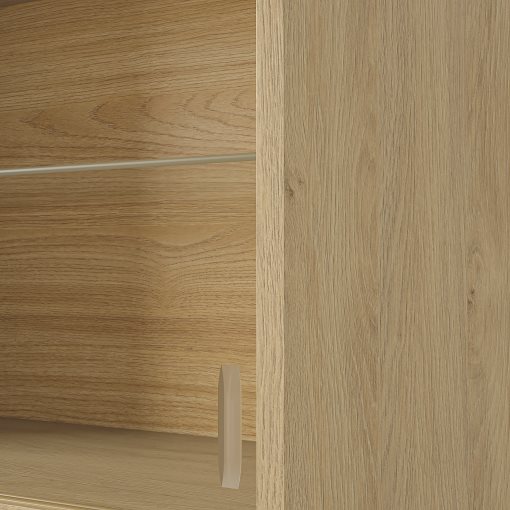 KNOXHULT, wall cabinet with sliding doors, 120x29x37.5 cm, 906.210.81