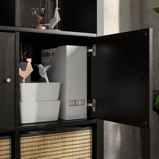 KALLAX, ραφιέρα με πόρτες, 990.174.45