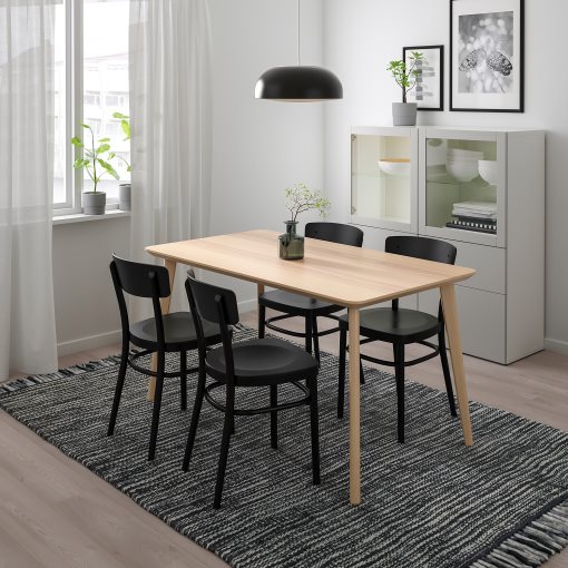 LISABO/IDOLF, table and 4 chairs, 991.614.85