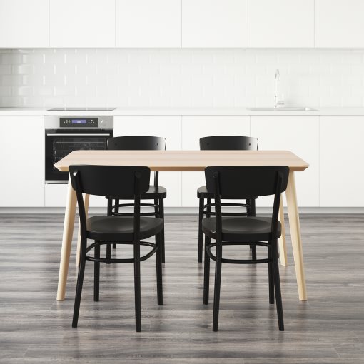 LISABO/IDOLF, table and 4 chairs, 991.614.85