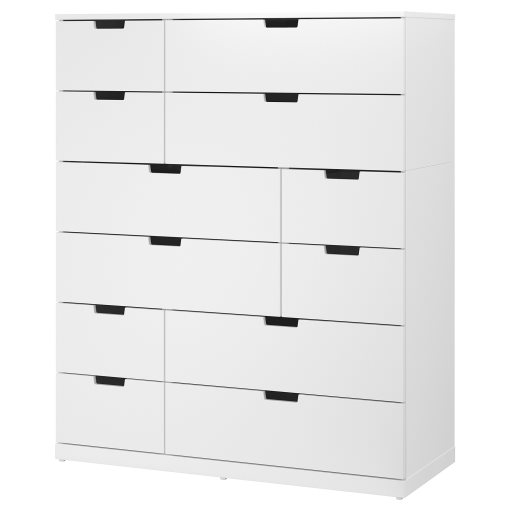 NORDLI, συρταριέρα με 12 συρτάρια, 120X145 cm, 992.394.89