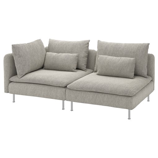 SÖDERHAMN, 3-seat sofa with open end, 993.056.91