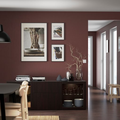 BESTÅ, storage combination with drawers, 180x42x65 cm, 994.126.48