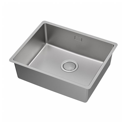 VRESJÖN, inset sink 1 bowl, 54x44 cm, 994.257.21