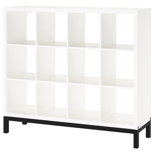 KALLAX, shelving unit with underframe, 147x129 cm, 994.426.93