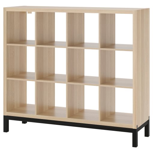 KALLAX, shelving unit with underframe, 147x129 cm, 994.427.11