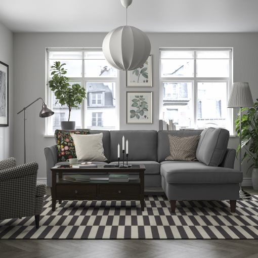 EKHOLMA, corner sofa, 4-seat with open end, 995.629.73