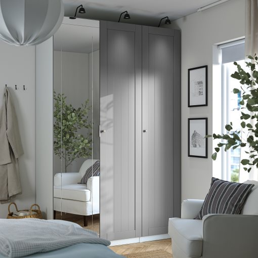 PAX/KAMMAR/GULL, συνδυασμός ντουλάπας, 150x60x236 cm, 995.725.47