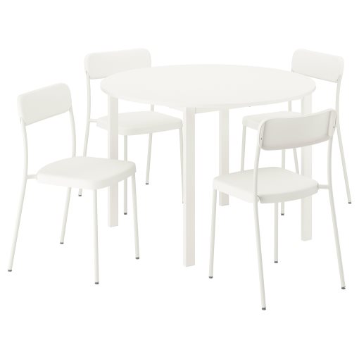VIHALS, table and 4 chairs, 107 cm, 995.899.44