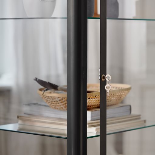 FABRIKÖR, glass-door cabinet, 002.422.78