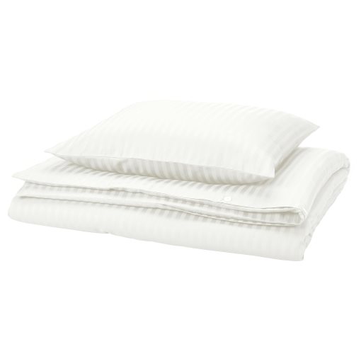 NATTJASMIN, quilt cover and pillowcase, 003.371.77