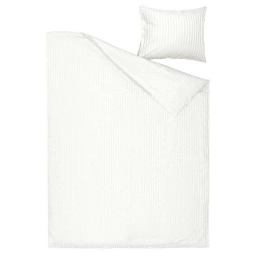 NATTJASMIN, quilt cover and pillowcase, 003.371.77