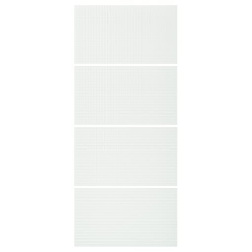 NYKIRKE, 4 panels for sliding door frame, 004.351.11