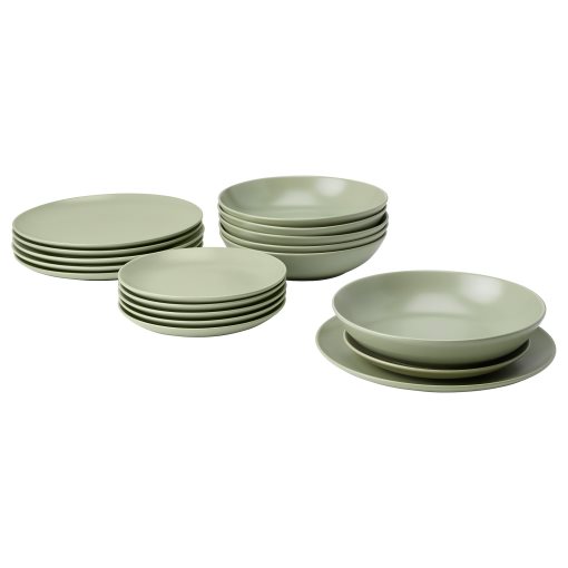 FÄRGKLAR, 18-piece service/matt, 005.647.06
