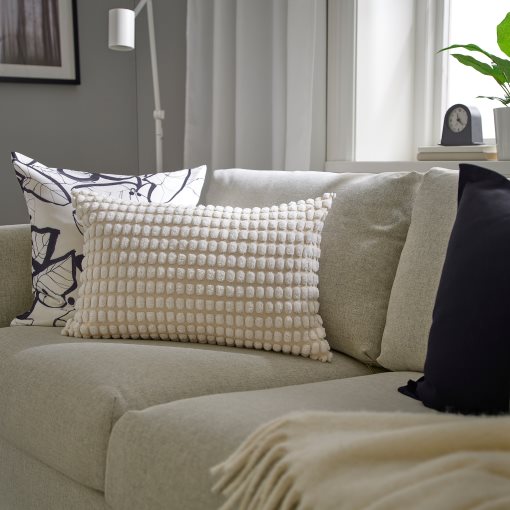 SVARTPOPPEL, cushion cover, 40x58 cm, 006.264.03