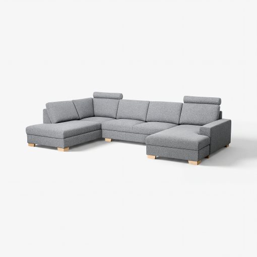 SÖRVALLEN, corner sofa 4-seat with chaise longue/right, 093.041.44
