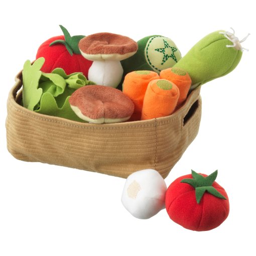 DUKTIG, 14-piece vegetables set, 101.857.48