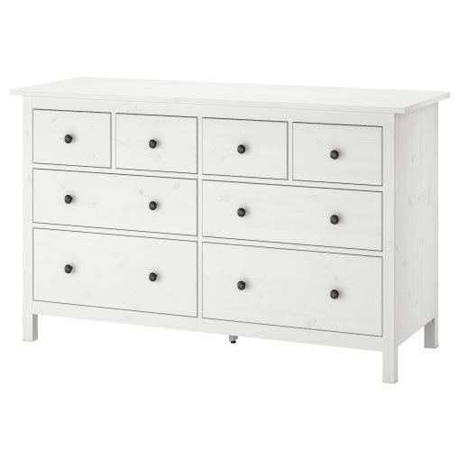 HEMNES, Συρταριέρα με 8 συρτάρια, 102.392.80