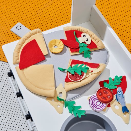 DUKTIG, 24-piece pizza set, 104.235.94